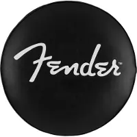 Fender Spaghetti Logo Pick Pouch Barhocker schwarz/Chrom 24"
