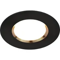 Nordlux Dorado Smart Light 1-Kit, Intelligenter Einbaustrahler, Schwarz, Bluetooth, Integrierte LED, 2200 K, 6500 K