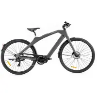 ENGWE MapFour N1 Pro Elektrisches Fahrrad - Hoher Einstieg - 28 Zoll - 250W Motor - 100 km Reichweite - Hydraulische Scheibenbremsen - Grau