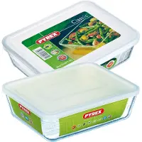 Pyrex Auflaufform Cook & Freeze Rechteckig mit Deckel 24 x 19 cm