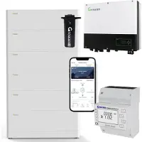 Growatt SPH3600 3,6kW Hybrid Wechselrichter mit 15.3kWh Solarspeicher-Set
