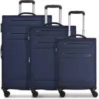 Worldpack Chicago 4 Rollen Kofferset 3-teilig mit Dehnfalte
