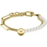 Liebeskind berlin Armbänder - Edelstahl The Material Mix - Gr. ONESIZE - in Gold - für Damen