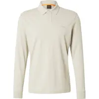 BOSS für Herren. 50527525 Interlock-Poloshirt beige (M), Lässig, Baumwolle, Klassisch, Langarm
