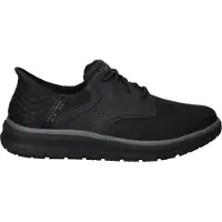 SKECHERS Slip-Ins: Orell - Yates Veterschoenen Laag - Zwart - Maat 45
