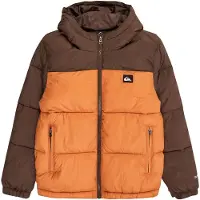 Quiksilver Cold Days Youth Jacket Chocolate Brown 10