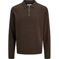Jack & Jones Emil Langarm-polo Braun M Herren Braun M