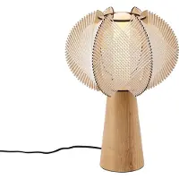QAZQA Japandi Tischleuchte Beige 45 cm - Gertie