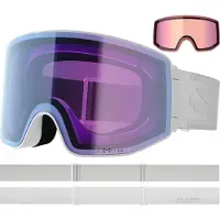 Salomon - Photochromatische Ski-/Snowboardbrille - Sentry Prime Sigma Photo White - Weiß