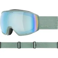 Uvex Skibrille Victorious CV Unisex Oxid Green Matt/Sapphire Green
