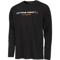 Savage Gear Signature Logo Langarm-t-shirt