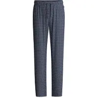 Calida Pyjamahose "Remix Basic Sleep" lockerer gerader Schnitt, Gummibund, Seitentaschen, Single Jersey