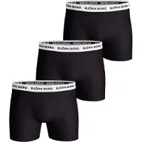 Björn Borg Boxershort Cotton Stretch Boxer 2 Multi-Pack 4 Herren Black (3er-Pack)-XL