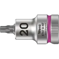 Wera 05003061001, Buchse, 3/8", 1 Kopf/Köpfe, T20, Chrom-Vanadium-Stahl, Chrom