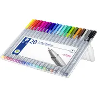 Staedtler Fineliner Triplus 334, 20er-Mix