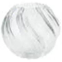 Amadeus Vase Iris 16 cm - Transparent Rund Glas 18x18 cm