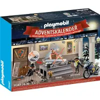 Playmobil Christmas 71347 Adventskalender Polizei Museumsdiebstahl