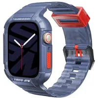 Skinarma Band+Case Saido 2in1 Apple Watch 45/44mm dark blue