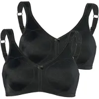 Sassa Soft-BH 2er Pack in schwarz | Gr.: 90B
