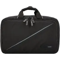 American Tourister Reisetasche Umhängetasche Take2Cabin 3-Way Boarding Bag 25L Black schwarz