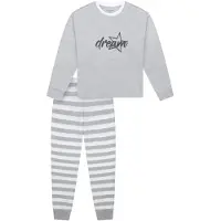 Schiesser Pyjama Nightwear in grau-mel. | Gr.: 152