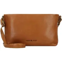 Greenburry Leder Umhängetasche Colombiana RV Shoulderbag Nougat braun