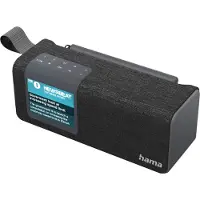 Hama Digitalradio DR200BT, Black Edition, FM/DAB/DAB+/Bluetooth/Bat