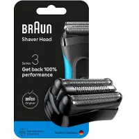Braun Series 3 Kombipack 21 B , Scherkopf, 1 Kopf/Köpfe, Schwarz, Edelstahl, 18 Monat( e), , Series 3 21 B