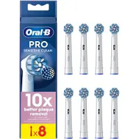 Oral-B Oral B Aufsteckbürste Zahnpflege Pro Sensitive Clean X förmig extra sanft und effektiv für elektrische Zahnbürste
