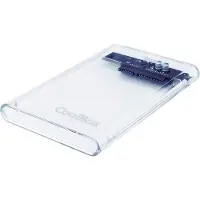 CoolBox COO-SCT-2533, SSD-Gehäuse, 2.5", SATA, 5 Gbit/s, USB Anschluss, Grau