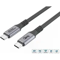 Microconnect MC-USBCC6, 6 m, USB C, USB C, USB 3.2 Gen 2x2, Schwarz