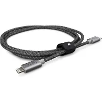 EPICO 9915101300184, 1,8 m, Lightning, USB C, Männlich, Männlich, Grau