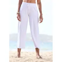 Beach time 7/8-Strandhose in weiß | Gr.: 44-46