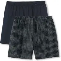 Calida Boxershorts "Natural Benefit" 2er Pack, elastisch, Single Jersey-Qualität, ohne Eingriff