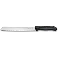 Victorinox SwissClassic 6.8633.21G Brotmesser schwarz 21 cm
