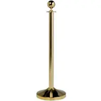 Securit - Verkaufsmast Gold 100 cm inkl. Fuß 31cm | 1 Stück