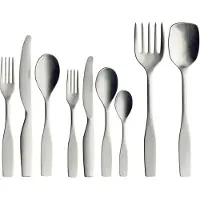 Iittala Citterio 98 Garnitur - Gebürsteter Edelstahl - 16-teilig 1009818