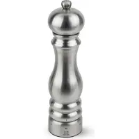 Peugeot Salzmühle PARIS CHEF 22cm Edelstahl Silber Zirkonia-Mahlwerk Gewürzmühle