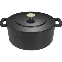 ComBekk Original Dutch Oven 103228BL recyceltes Gusseisen, Bratpfanne, 28 cm, 6 Liter