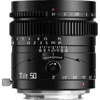 TTArtisan Tilt 50mm F1.4 für MFT-Montage schwarz