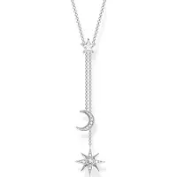Thomas Sabo Kette Stern & Mond silber