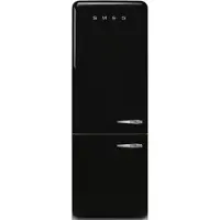 Smeg FAB38LBL6 Kühl- und Gefrierkombination Freistehend 481 l D Schwarz