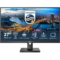 Philips 276B1/00, 68,6 cm (27"), 2560 x 1440 Pixel, Full HD, LED, 4 ms, Schwarz