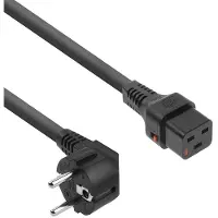 ACT Ak5043 Schuko-c19 Netzkabel 2.00 M