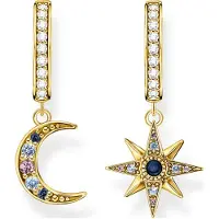 Thomas Sabo Creolen Royalty Stern & Mond Gold