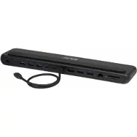 Club 3D CLUB3D CSV-2541, Andocken, USB 3.2 Gen 1 (3.1 Gen 1) Type-C, 100 W, 3,5 mm, 1.4/2.3, 10,100,1000 Mbit/s