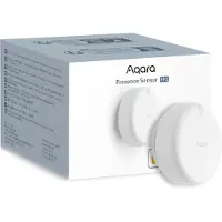 Aqara PS-S02D, Licht, Bewegung, Verkabelt & Kabellos, WLAN, IPX5, Weiß, Amazon Alexa & Google Assistant