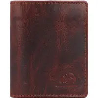 Greenburry Rugged Geldbörse Leder 8.5x10 cm braun