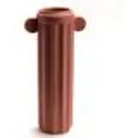 Amadeus Säulenvase Terrakotta 31 cm - Rot Rund Steinzeug 15.6x9.5 cm