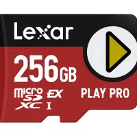 Lexar LMSXPS0256G-BNNNG, 256 GB, MicroSDXC, Klasse 3, UHS-I, 900 MB/s, 600 MB/s
